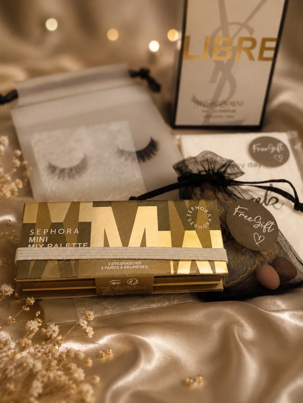 Sephora Mini Mix Eyeshadow Palette Gold